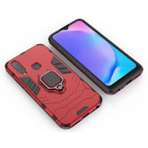 PC + TPU Shockproof Protective Case for Vivo Y17, with Magnetic Ring Holder